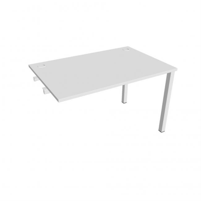 Work table Uni k pozdź. chain, 120x75.5x80 cm, white/white