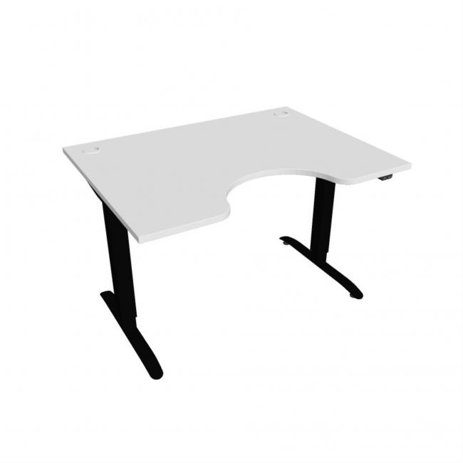 [ON123091] Motion Ergo desk, ZO, 2S, 120x70.5-120.5x90 cm, white/black