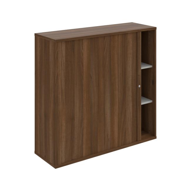 Shelf cabinet Strong L, 120x115.2x40 cm, walnut/walnut
