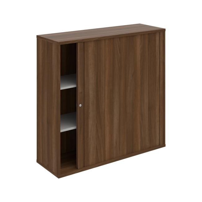 [ON125877] Shelf cabinet Strong P, 120x115.2x40 cm, walnut/walnut