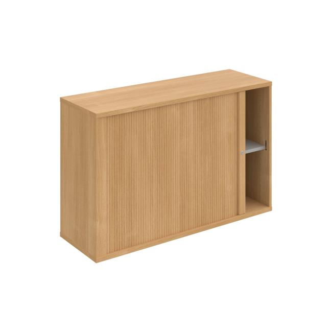 Shelf cabinet L Strong, 120x76.8x40 cm, oak/oak