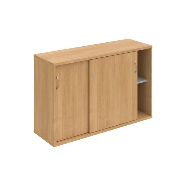 Strong shelf cabinet, 120x76.8x40 cm, oak/oak