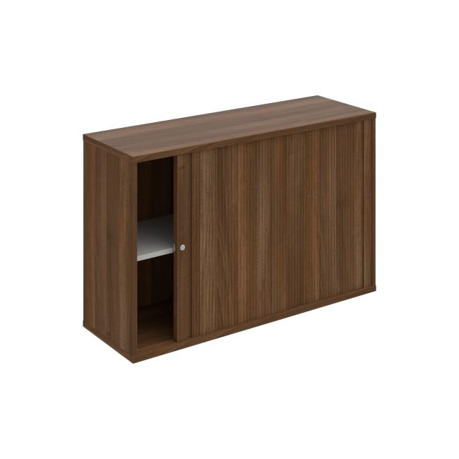 [ON126177] Shelf cabinet Strong P, 120x76.8x40 cm, walnut/walnut