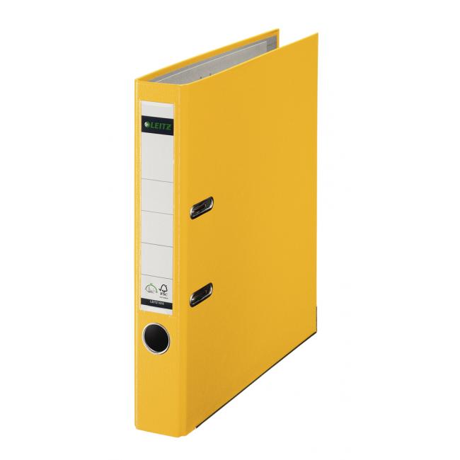 Lever filer Leitz 180° 5cm yellow