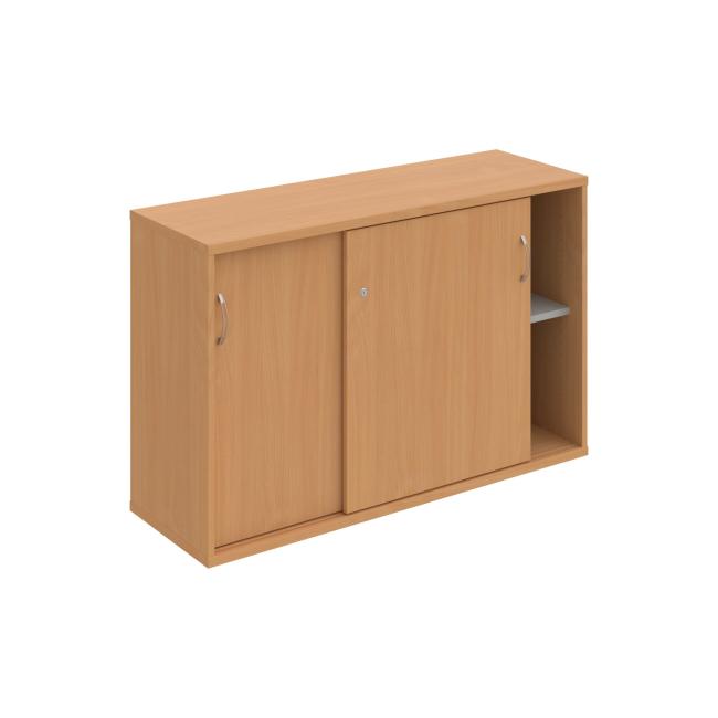 Strong bookcase, 120x76.8x40 cm, beech/beech