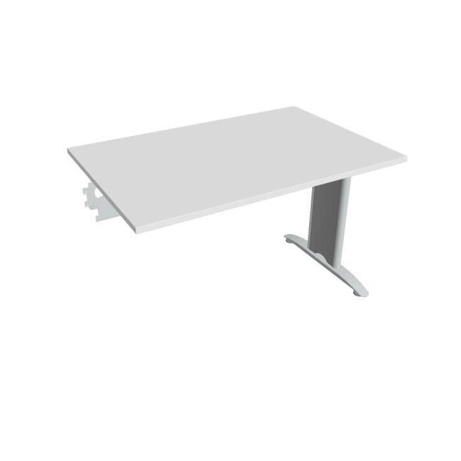 [ON126499] Flex meeting table, 120x75.5x80 cm, white/metal