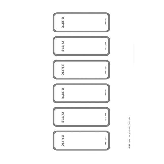 [ES169385] Stampable spine labels for Leitz 180° WOW binders spine width 50 mm