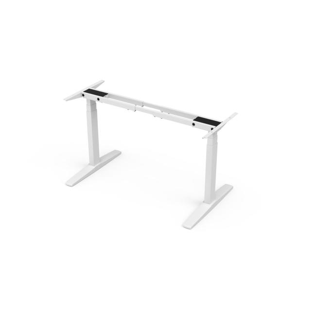 [AN200001] Table base BASIC, height adjustable, 2-motor, 120-160x80 cm, color white RAL 9016