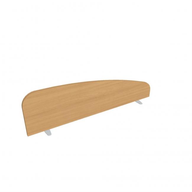 [ON135120] Zástena na stôl Hobis, okrúhla, 140 cm, buk