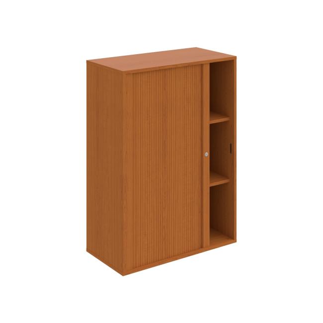 Drive shelf cabinet, 80x111x40 cm, cherry/cherry, lock
