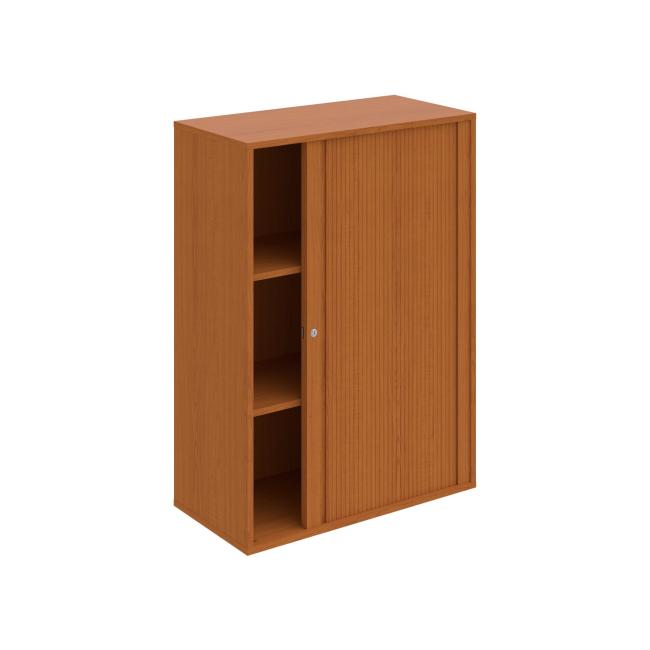 Drive shelf cabinet, 80x111x40 cm, cherry/cherry, lock