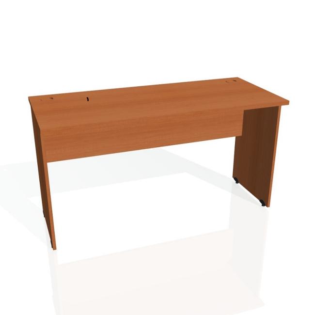Gate desk, 140x75.5x60 cm, cherry/cherry