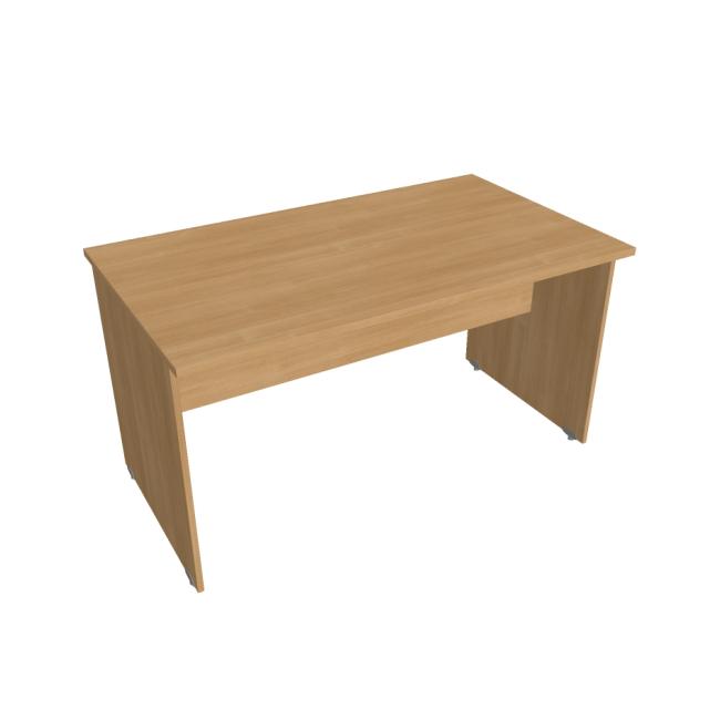Gate meeting table, 140x75.5x80 cm, oak/oak