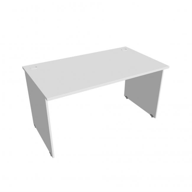 [ON140299] Gate desk, 140x75.5x80 cm, white/white