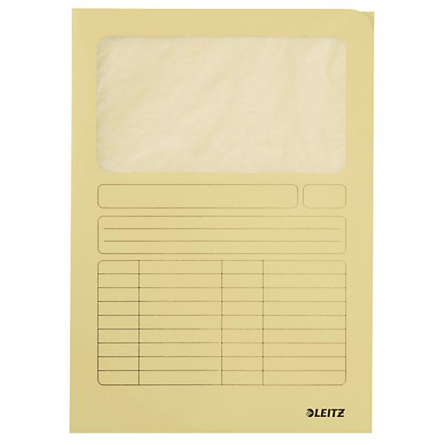 [ES395015] Basic folders with Esselte yellow window