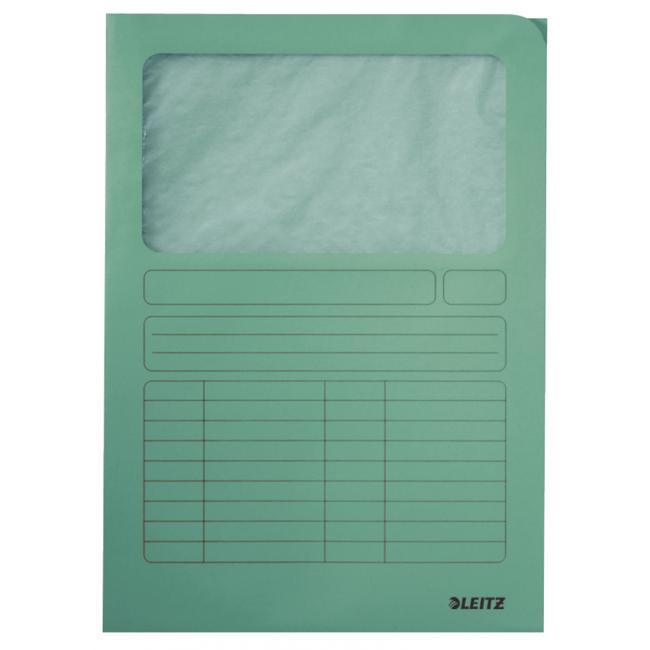 Foundation folder with Esselte light green window