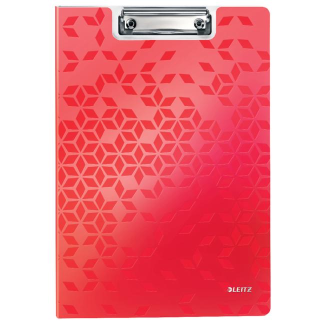 Writing pad A4 Leitz WOW closing red