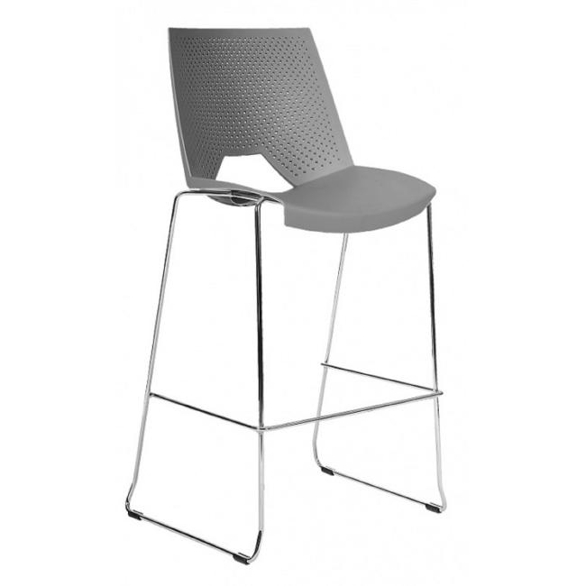 Bar stool STRIKE 2130, gray