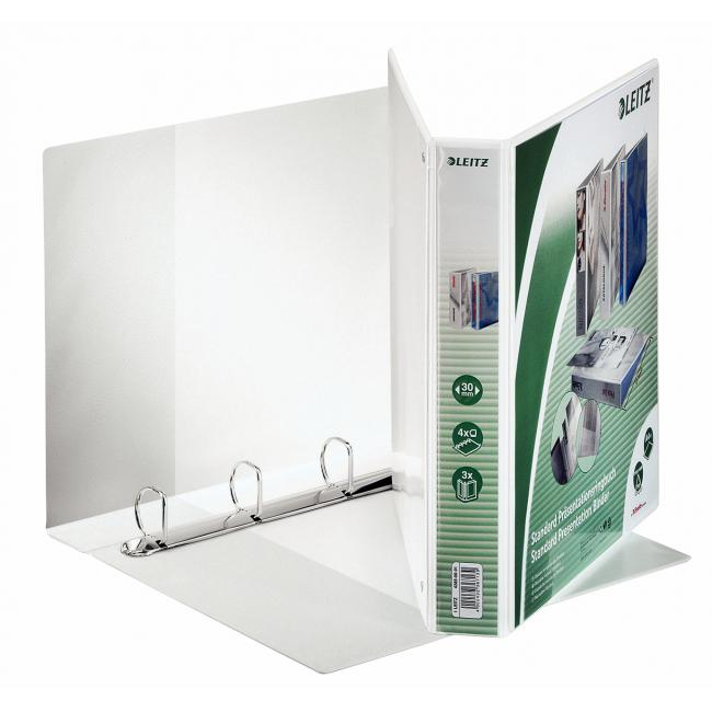 [ES428501] Presentation folder Leitz 5cm 4D-ring A4 MAXI white