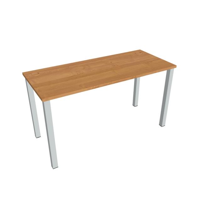 Uni work table, 140x75.5x60 cm, alder/grey
