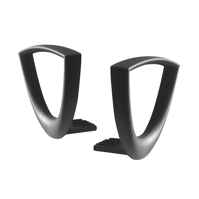 Plastic armrests BR 29 black 2 pcs