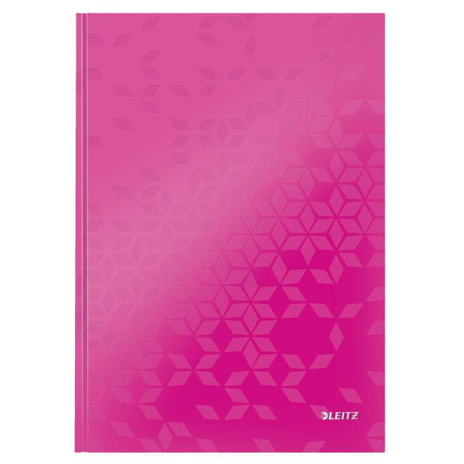 [ES462523] Notebook Leitz WOW A4 80 sheets lined pink