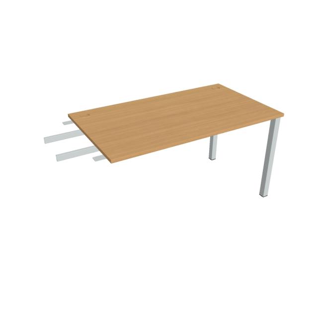 Work table Uni, chain, 140x75.5x80 cm, beech/grey