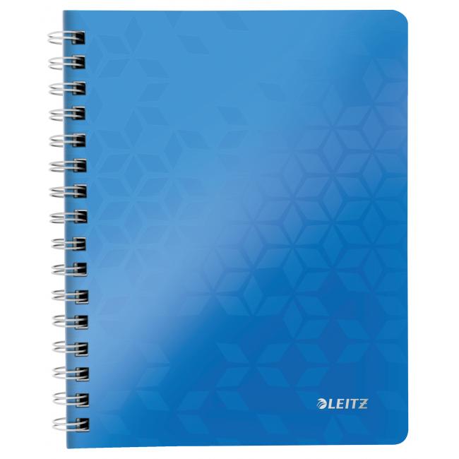 [ES463936] Leitz WOW A5 lined notepad metallic blue