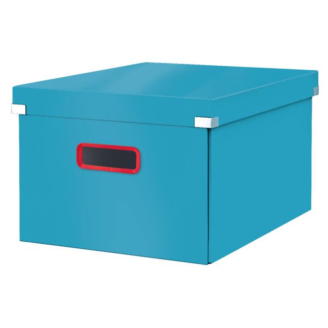 [ES480061] Medium box Click & Store A4 Leitz Cozy calm blue