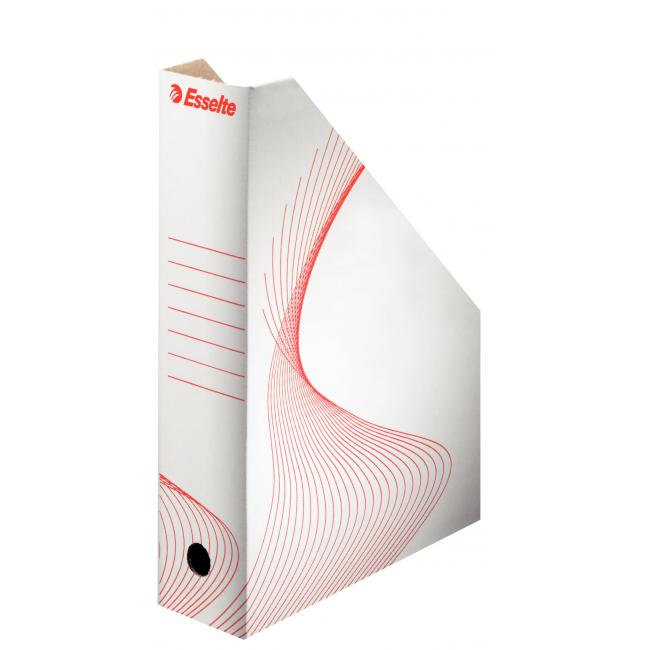 [ES493222] Esselte magazine archive white/red