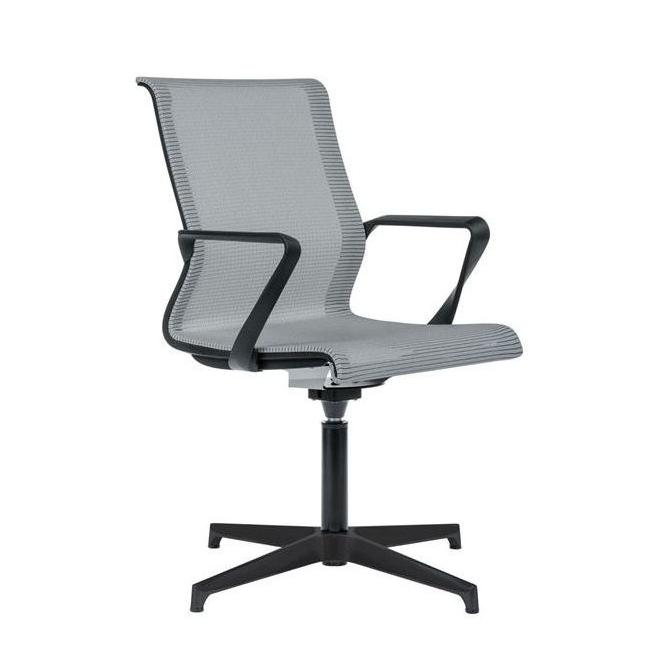 Konferenčná stolička EPIC CONFERENCE čierna/šedá