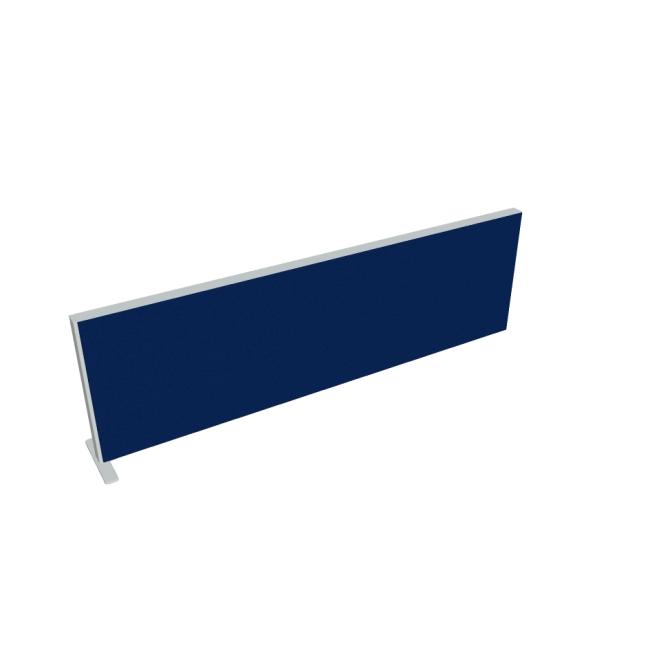 Akustik table screen, 140 cm, blue