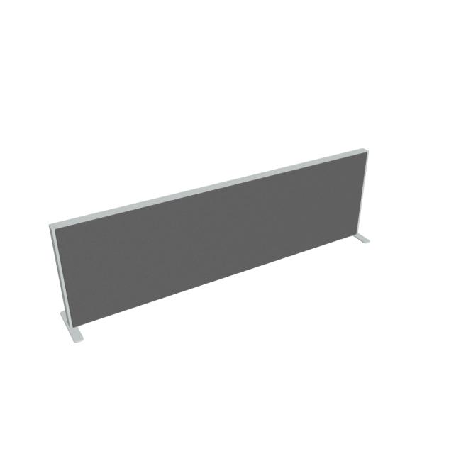 [ON141160] Akustik table screen, 140 cm, light grey
