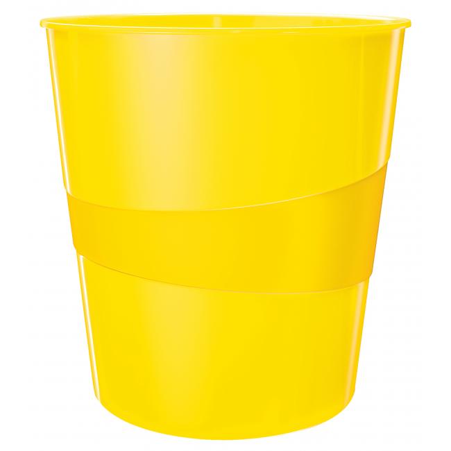 [ES527816] Plastic basket Leitz WOW 15 ℓ yellow