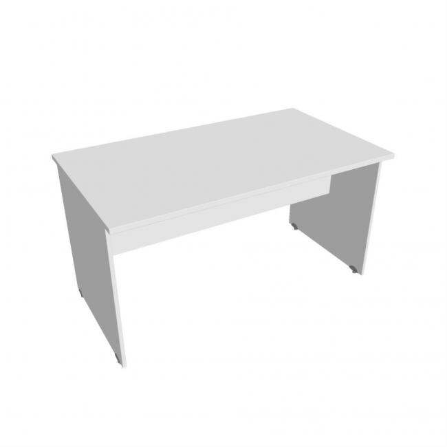 Gate meeting table, 140x75.5x80 cm, white/white