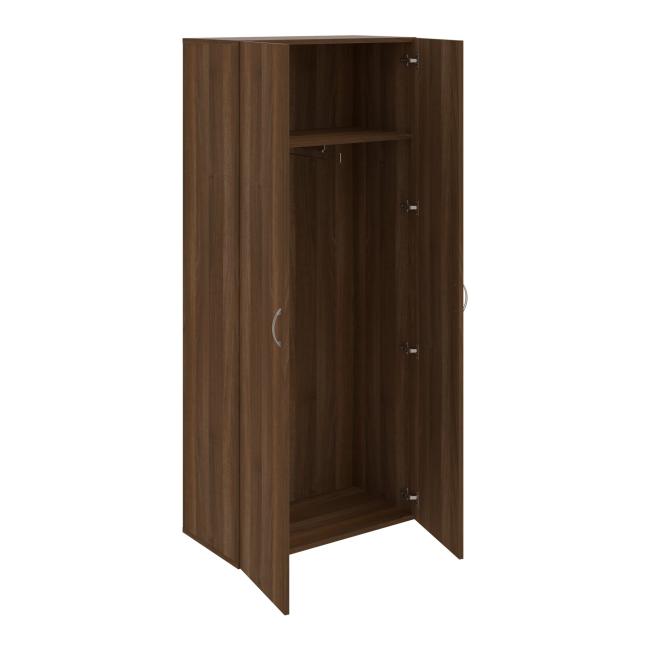 Drive wardrobe shelf, 80x185x42 cm, walnut/walnut