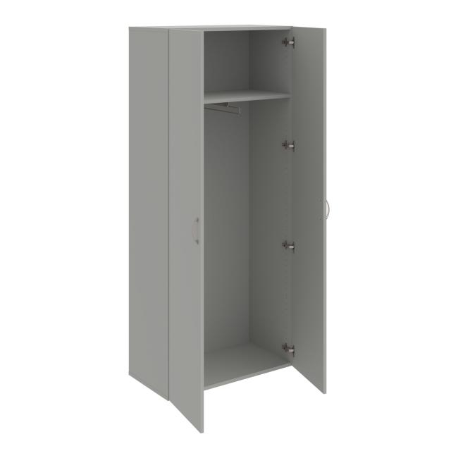Drive wardrobe shelf, 80x185x42 cm, grey/grey