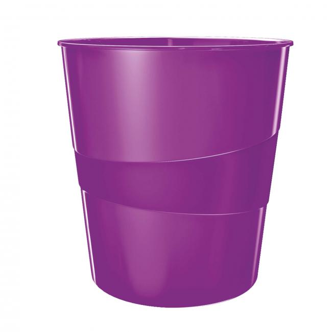 [ES527862] Plastic basket Leitz WOW 15 ℓ purple