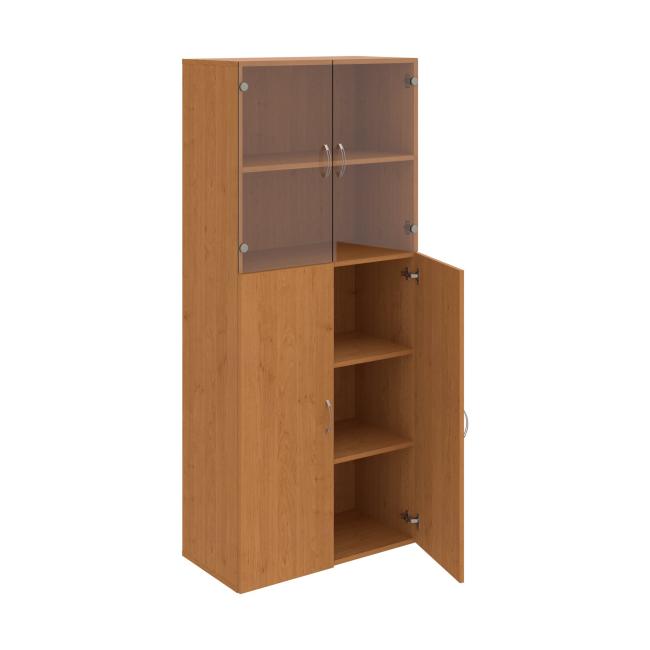 Drive shelf cabinet, 80x185x42 cm, alder/alder