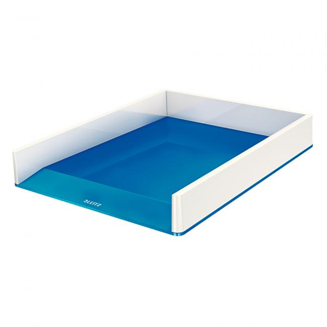 Leitz WOW shelf white/metallic blue
