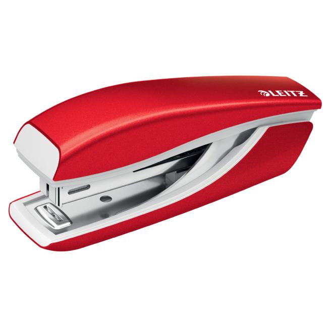 Stapler Leitz NeXXt WOW 5528 mini red