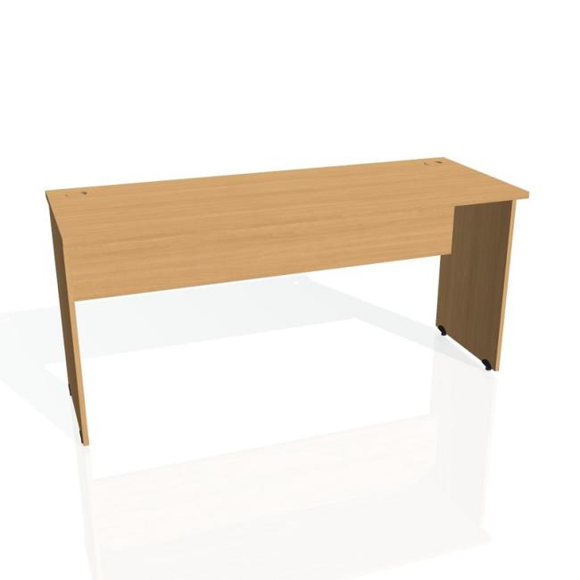 Gate work table, 160x75.5x60 cm, beech/beech
