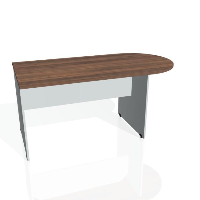 Additional Gate table, 160x75.5x80 cm, walnut/grey