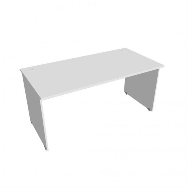 [ON160299] Gate desk, 160x75.5x80 cm, white/white