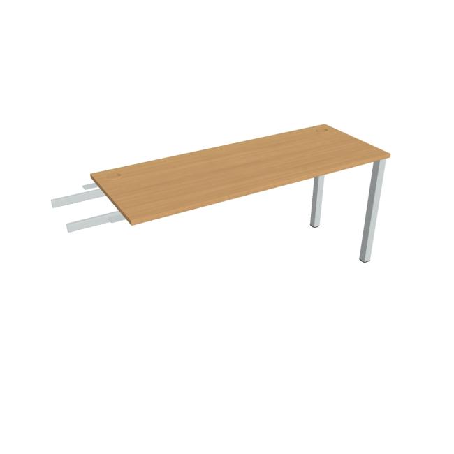 Work table Uni, chain, 160x75.5x60 cm, beech/grey