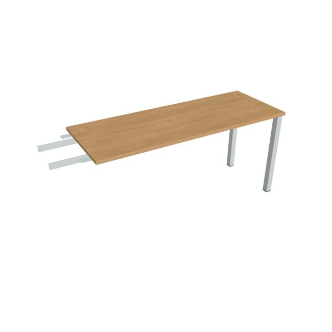 Work table Uni, chain, 160x75.5x60 cm, oak/grey