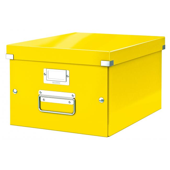 [ES604416] Click & Store middle box yellow