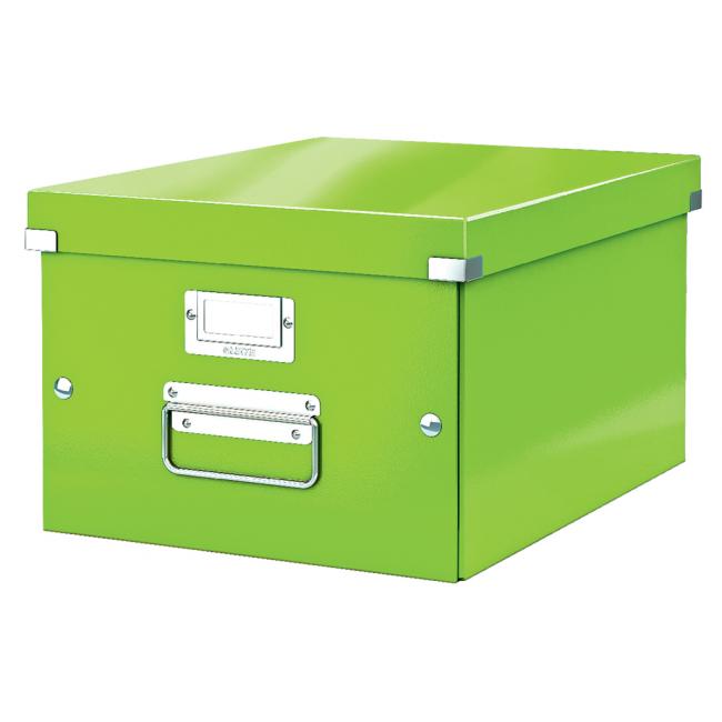 [ES604464] Click & Store middle box metallic green