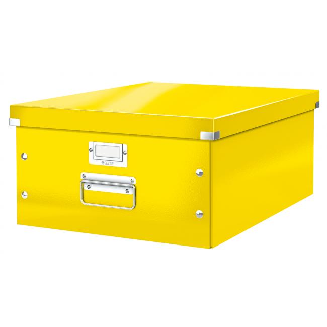 [ES604516] Large box A3 Click & Store yellow