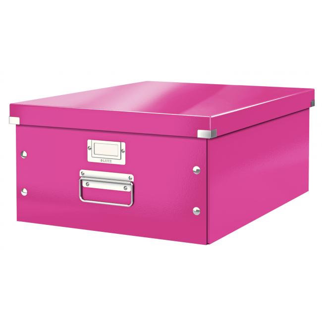 [ES604523] Large box A3 Click & Store pink